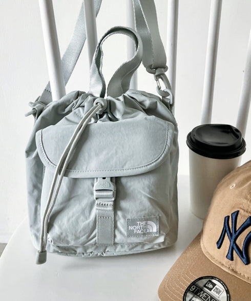 THE NORTH FACE(ザ・ノースフェイス)/2WAY 巾着 バケット ショルダーバッグ/BREEZE BUCKET BAG | IM1251065 | グレー