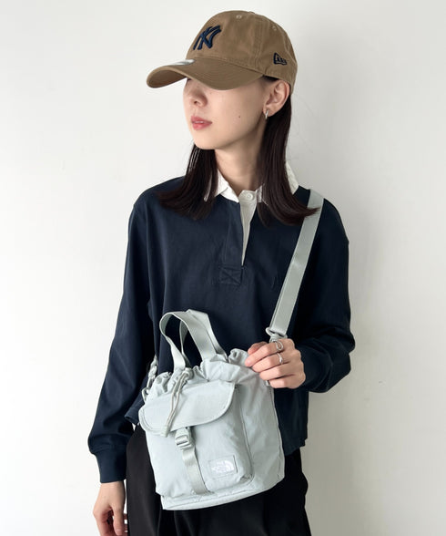 THE NORTH FACE(ザ・ノースフェイス)/2WAY 巾着 バケット ショルダーバッグ/BREEZE BUCKET BAG | IM1251065 | グレー