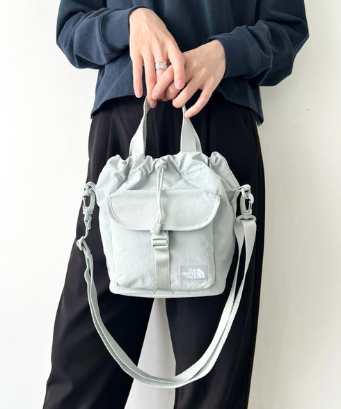 THE NORTH FACE(ザ・ノースフェイス)/2WAY 巾着 バケット ショルダーバッグ/BREEZE BUCKET BAG | IM1251065 | グレー