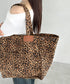 レオパード柄BIGトートバッグ | BA1255019 | ベージュ