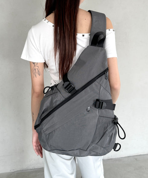 ワンショルダーナイロンボディバッグ | BA1255025 | グレー
