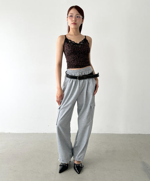 ダブルスタッズベルト | BA6255027 | ブラック