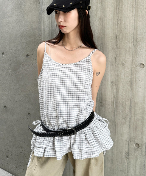 ダブルスタッズベルト | BA6255027 | ブラック