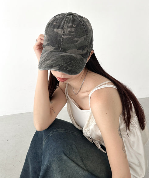 迷彩/カモフラキャップ | BA5255028 | グリーン