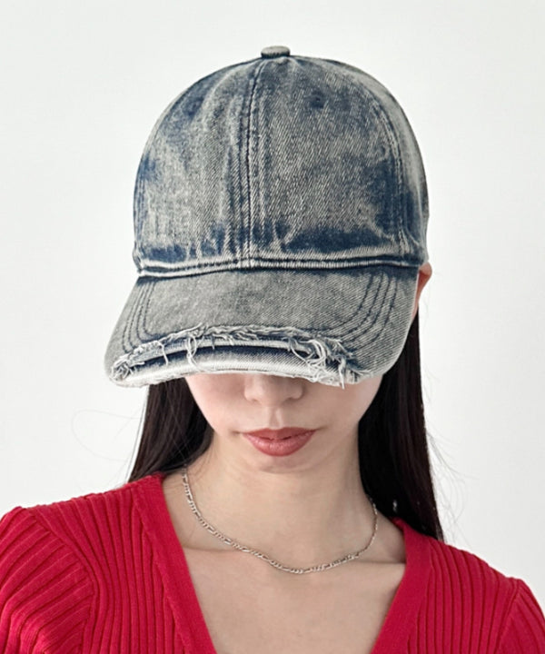 ヴィンテージライクデニムキャップ | BA5255029 | ブルー