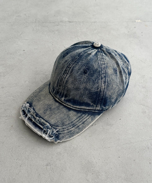 ヴィンテージライクデニムキャップ | BA5255029 | ブルー