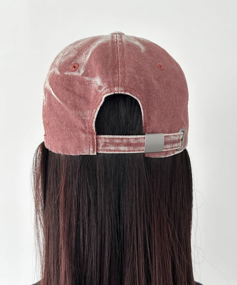 ヴィンテージライクデニムキャップ | BA5255029 | レッド