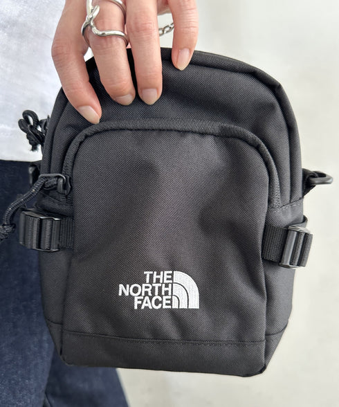 THE NORTH FACE(ザ・ノースフェイス)/ワンポイント ロゴ刺繍 ショルダー クロス ミニバッグ/STANDARD CROSS BAG S | IM1251066 | ブラック