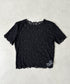 総レースシアー半袖トップス | BA2252010 | ブラック