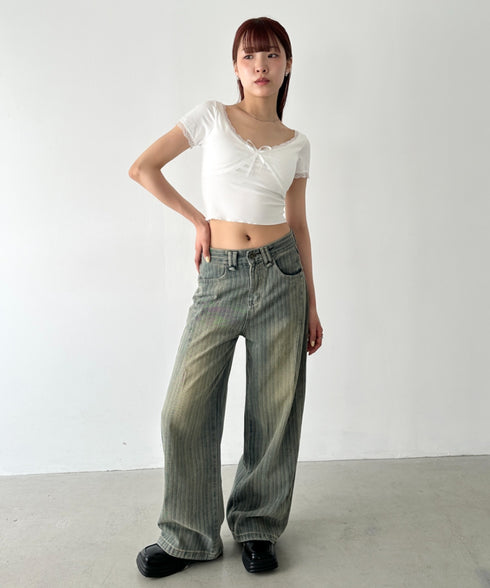 カップ付きレースコンパクトトップス | BA2252012 | ホワイト