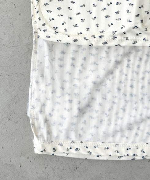 カップ付き小花柄レースキャミソール | BA2255032 | アイボリー