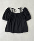 肩リボンギャザーオフショルブラウス | BA2252015 | ブラック