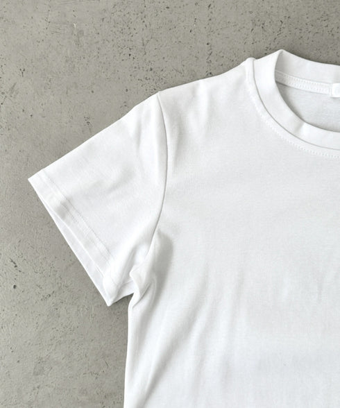 裾レースデザインTシャツ | BA2252016 | ホワイト