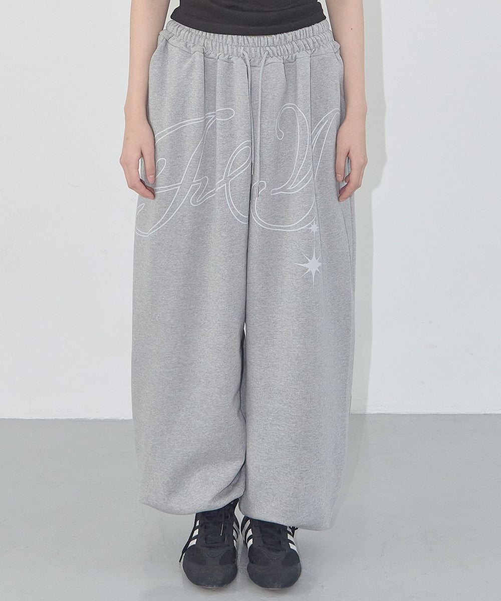 FANCY CLUB(ファンシークラブ)/ワイド ルーズ エンジェル ジョガー