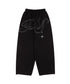 FANCY CLUB(ファンシークラブ)/ワイド ルーズ エンジェル ジョガー スウェットパンツ/ANGEL VINTAGE SWEATPANTS | AT2252011 | ブラック