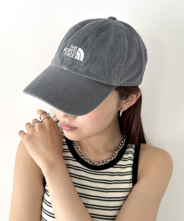 THE NORTH FACE(ザ・ノースフェイス)/ワンポイント ロゴ刺繍 キャップ 帽子/LOGO BALL CAP | IM5251069 | グレー