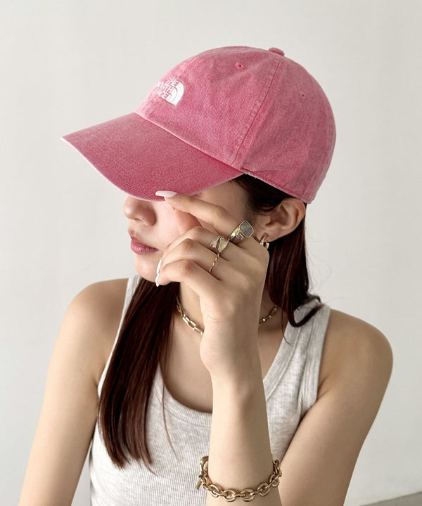 THE NORTH FACE(ザ・ノースフェイス)/ワンポイント ロゴ刺繍 キャップ 帽子/LOGO BALL CAP | IM5251069 | ピンク
