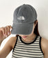 THE NORTH FACE(ザ・ノースフェイス)/ワンポイント ロゴ刺繍 キャップ 帽子/LOGO BALL CAP | IM5251069 | グレー
