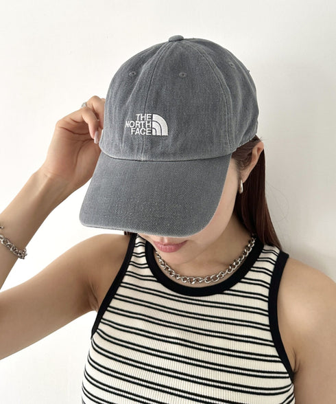 THE NORTH FACE(ザ・ノースフェイス)/ワンポイント ロゴ刺繍 キャップ 帽子/LOGO BALL CAP | IM5251069 | グレー