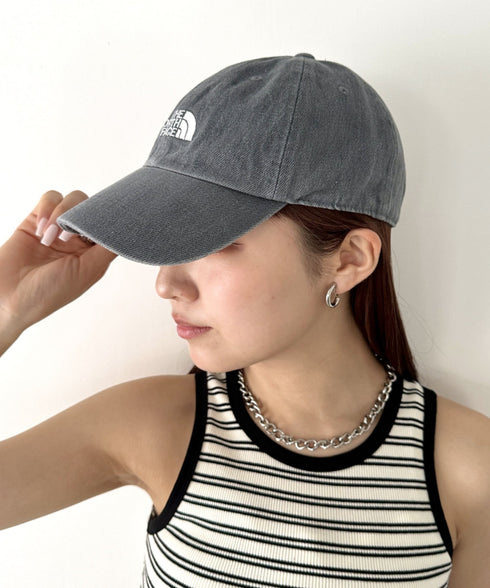 THE NORTH FACE(ザ・ノースフェイス)/ワンポイント ロゴ刺繍 キャップ 帽子/LOGO BALL CAP | IM5251069 | グレー