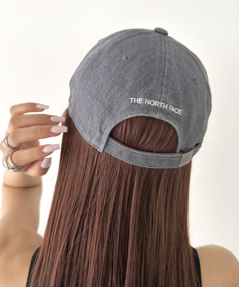THE NORTH FACE(ザ・ノースフェイス)/ワンポイント ロゴ刺繍 キャップ 帽子/LOGO BALL CAP | IM5251069 | グレー
