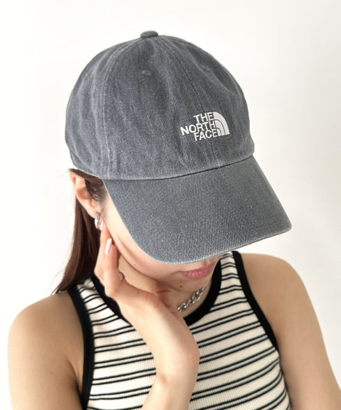 THE NORTH FACE(ザ・ノースフェイス)/ワンポイント ロゴ刺繍 キャップ 帽子/LOGO BALL CAP | IM5251069 | グレー