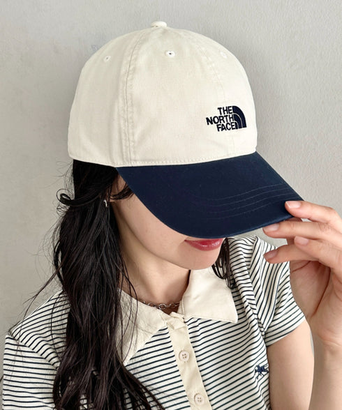 THE NORTH FACE(ザ・ノースフェイス)/ワンポイント ロゴ刺繍 キャップ 帽子/LOGO BALL CAP | IM5251069 | アイボリー