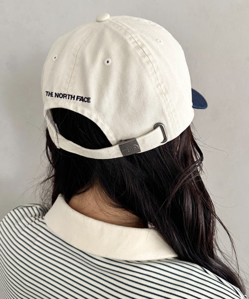 THE NORTH FACE(ザ・ノースフェイス)/ワンポイント ロゴ刺繍 キャップ 帽子/LOGO BALL CAP | IM5251069 | アイボリー