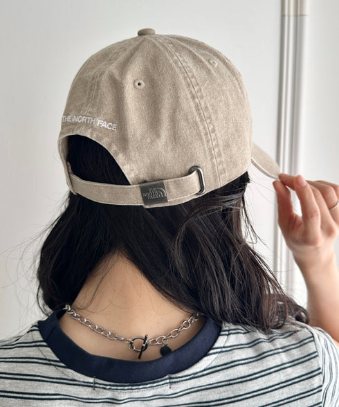 THE NORTH FACE(ザ・ノースフェイス)/ワンポイント ロゴ刺繍 キャップ 帽子/LOGO BALL CAP | IM5251069 | ベージュ
