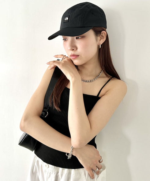 THE NORTH FACE(ザ・ノースフェイス)/軽量 ワンポイントロゴ キャップ 帽子/WL CAMP CAP | IM5251070 | ブラック