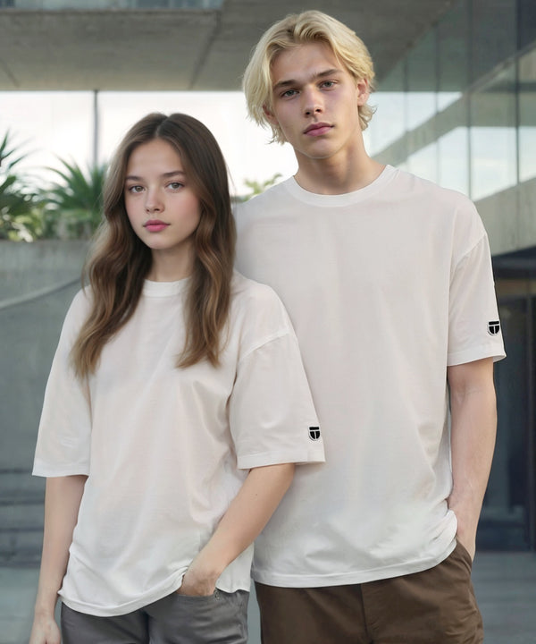 NEWTRAL(ニュートラル)/205 5.6oz スタンダードエンブレムT/サイズ展開多数 コットン 無地 半袖 Tシャツ | NT2009005 | ホワイト