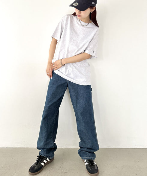 NEWTRAL(ニュートラル)/205 5.6oz スタンダードエンブレムT/サイズ展開多数 コットン 無地 半袖 Tシャツ | NT2009005 | アッシュグレー