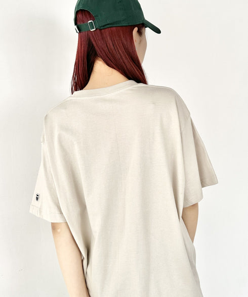 NEWTRAL(ニュートラル)/205 5.6oz スタンダードエンブレムT/サイズ展開多数 コットン 無地 半袖 Tシャツ | NT2009005 | サンドベージュ