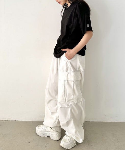 NEWTRAL(ニュートラル)/205 5.6oz スタンダードエンブレムT/サイズ展開多数 コットン 無地 半袖 Tシャツ | NT2009005 | ブラック