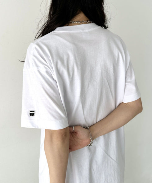 NEWTRAL(ニュートラル)/205 5.6oz スタンダードエンブレムT/サイズ展開多数 コットン 無地 半袖 Tシャツ | NT2009005 | ホワイト