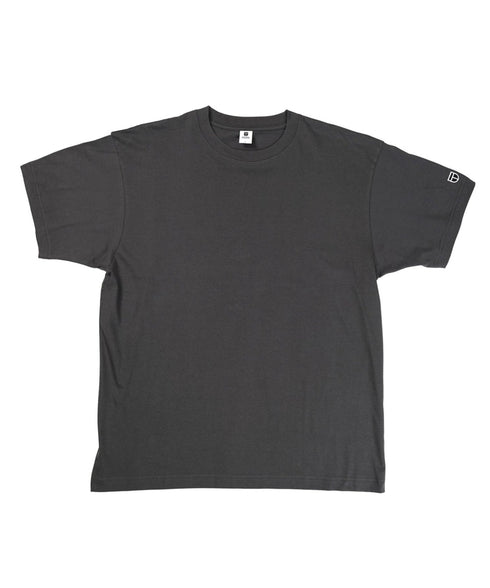 NEWTRAL(ニュートラル)/205 5.6oz スタンダードエンブレムT/サイズ展開多数 コットン 無地 半袖 Tシャツ | NT2009005 | チャコールグレー