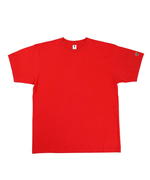 NEWTRAL(ニュートラル)/205 5.6oz スタンダードエンブレムT/サイズ展開多数 コットン 無地 半袖 Tシャツ | NT2009005 | レッド