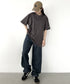 NEWTRAL(ニュートラル)/205 5.6oz スタンダードエンブレムT/サイズ展開多数 コットン 無地 半袖 Tシャツ | NT2009005 | チャコールグレー