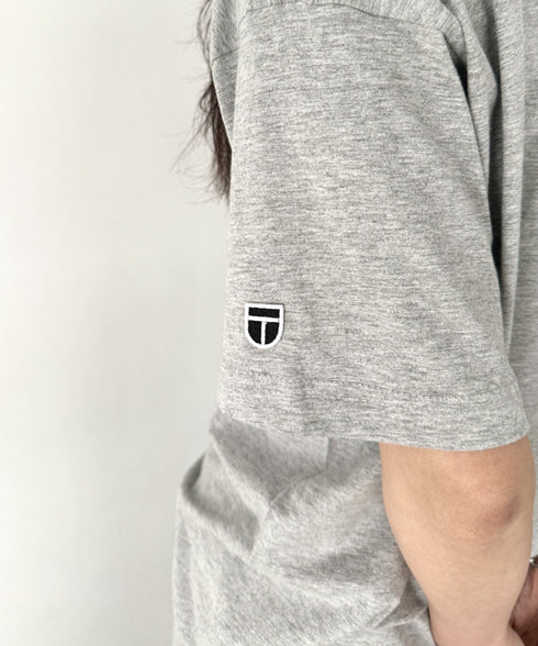 NEWTRAL(ニュートラル)/205 5.6oz スタンダードエンブレムT/サイズ展開多数 コットン 無地 半袖 Tシャツ | NT2009005 | グレー