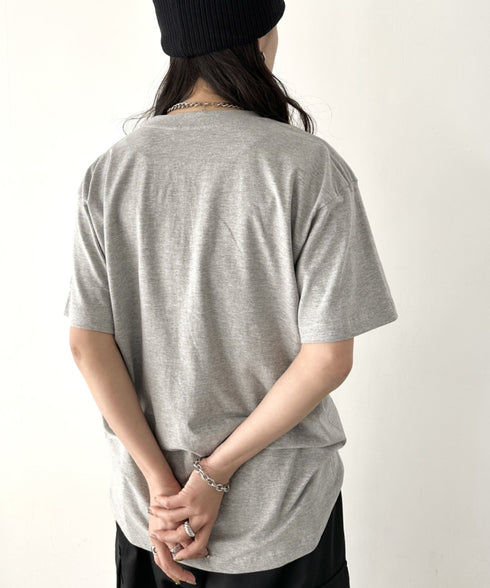 NEWTRAL(ニュートラル)/205 5.6oz スタンダードエンブレムT/サイズ展開多数 コットン 無地 半袖 Tシャツ | NT2009005 | グレー