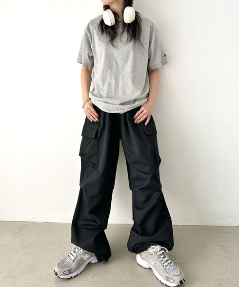 NEWTRAL(ニュートラル)/205 5.6oz スタンダードエンブレムT/サイズ展開多数 コットン 無地 半袖 Tシャツ | NT2009005 | グレー