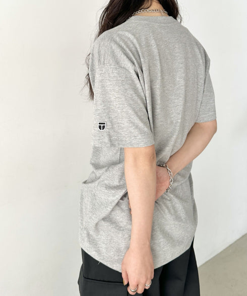 NEWTRAL(ニュートラル)/205 5.6oz スタンダードエンブレムT/サイズ展開多数 コットン 無地 半袖 Tシャツ | NT2009005 | グレー