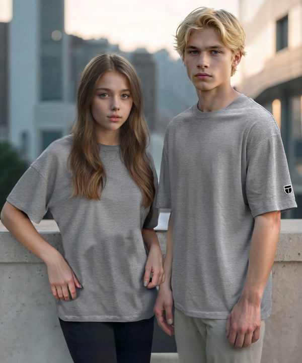 NEWTRAL(ニュートラル)/207 9.8oz スーパーヘビーエンブレムT/サイズ展開多数 コットン 無地 半袖 Tシャツ | NT2009007 | グレー