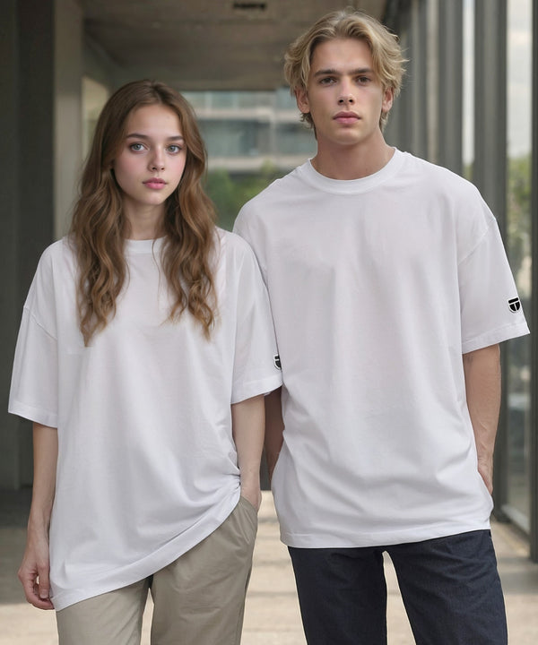 NEWTRAL(ニュートラル)/207 9.8oz スーパーヘビーエンブレムT/サイズ展開多数 コットン 無地 半袖 Tシャツ | NT2009007 | ホワイト