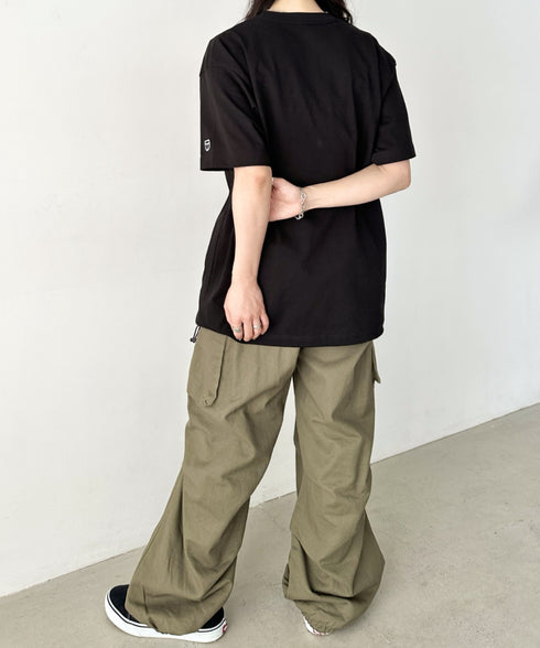 NEWTRAL(ニュートラル)/207 9.8oz スーパーヘビーエンブレムT/サイズ展開多数 コットン 無地 半袖 Tシャツ | NT2009007 | ブラック