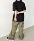 NEWTRAL(ニュートラル)/207 9.8oz スーパーヘビーエンブレムT/サイズ展開多数 コットン 無地 半袖 Tシャツ | NT2009007 | ブラック