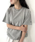 NEWTRAL(ニュートラル)/207 9.8oz スーパーヘビーエンブレムT/サイズ展開多数 コットン 無地 半袖 Tシャツ | NT2009007 | グレー