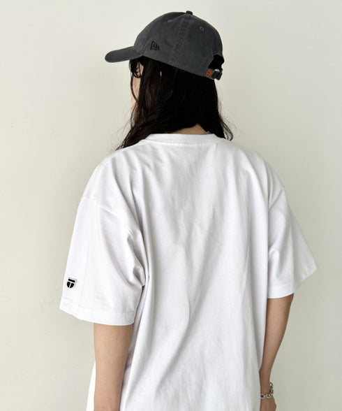 NEWTRAL(ニュートラル)/207 9.8oz スーパーヘビーエンブレムT/サイズ展開多数 コットン 無地 半袖 Tシャツ | NT2009007 | ホワイト
