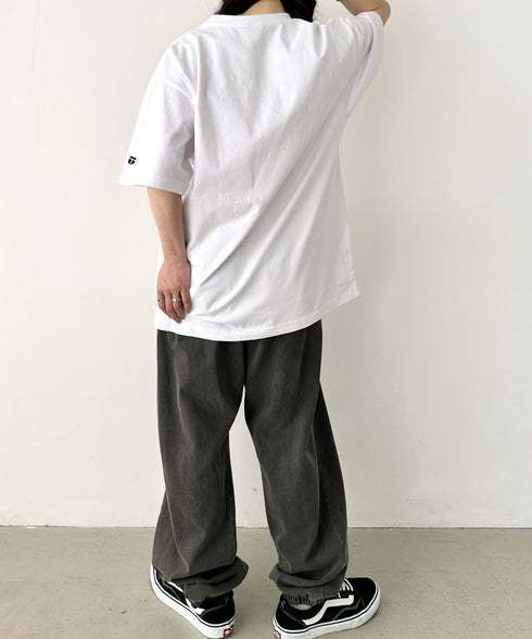 NEWTRAL(ニュートラル)/207 9.8oz スーパーヘビーエンブレムT/サイズ展開多数 コットン 無地 半袖 Tシャツ | NT2009007 | ホワイト