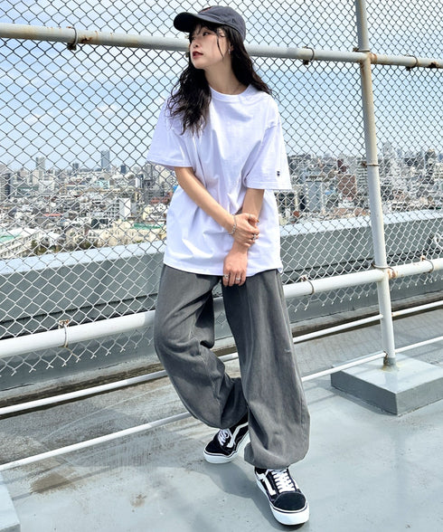 NEWTRAL(ニュートラル)/207 9.8oz スーパーヘビーエンブレムT/サイズ展開多数 コットン 無地 半袖 Tシャツ | NT2009007 | ホワイト